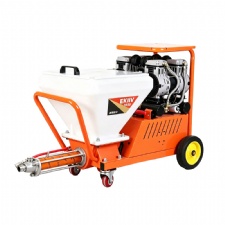 1030D 2.2KW Brushless Screw Pump Plaster Sprayer 220V Construction Mortar Spraying Machine Built-in Air Compressor